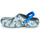 Sapatos Rapaz Tamancos Crocs CLASSIC LINED CAMO CG K Cinza / Azul