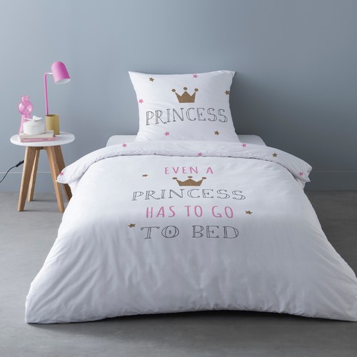 Casa Conjunto de roupa de cama Mylittleplace SLEEPY PRINCESS Branco