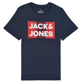 Textil Rapaz T-Shirt mangas curtas Jack & Jones JJECORP LOGO TEE SS Marinho