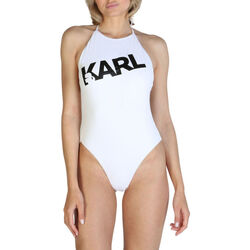 Textil Mulher Fatos de banho Karl Lagerfeld - kl21wop03 Branco