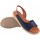 Sapatos Mulher Multi-desportos Eva Frutos Sandália senhora  1205 azul Azul