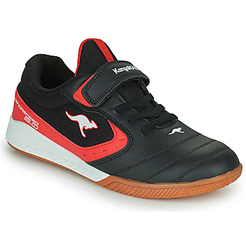 Sapatos Rapaz Sapatilhas Kangaroos K5-COURT EV Preto / Vermelho