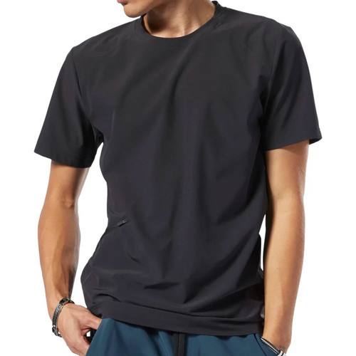 Textil Homem T-shirts e Pólos Reebok Sport  Azul