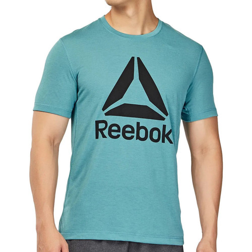 Textil Homem T-Shirt Helmut mangas curtas Reebok Sport  Azul