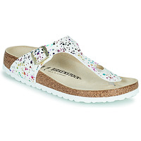 Sapatos Rapariga Chinelos Birkenstock GIZEH Branco / Multicolor