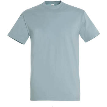 Textil Mulher Mesas de centro Sols IMPERIAL camiseta color azul glaciar Azul