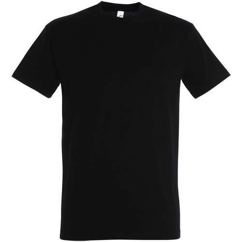 Textil Mulher T-Shirt mangas curtas Sols IMPERIAL camiseta color Negro Profundo Preto