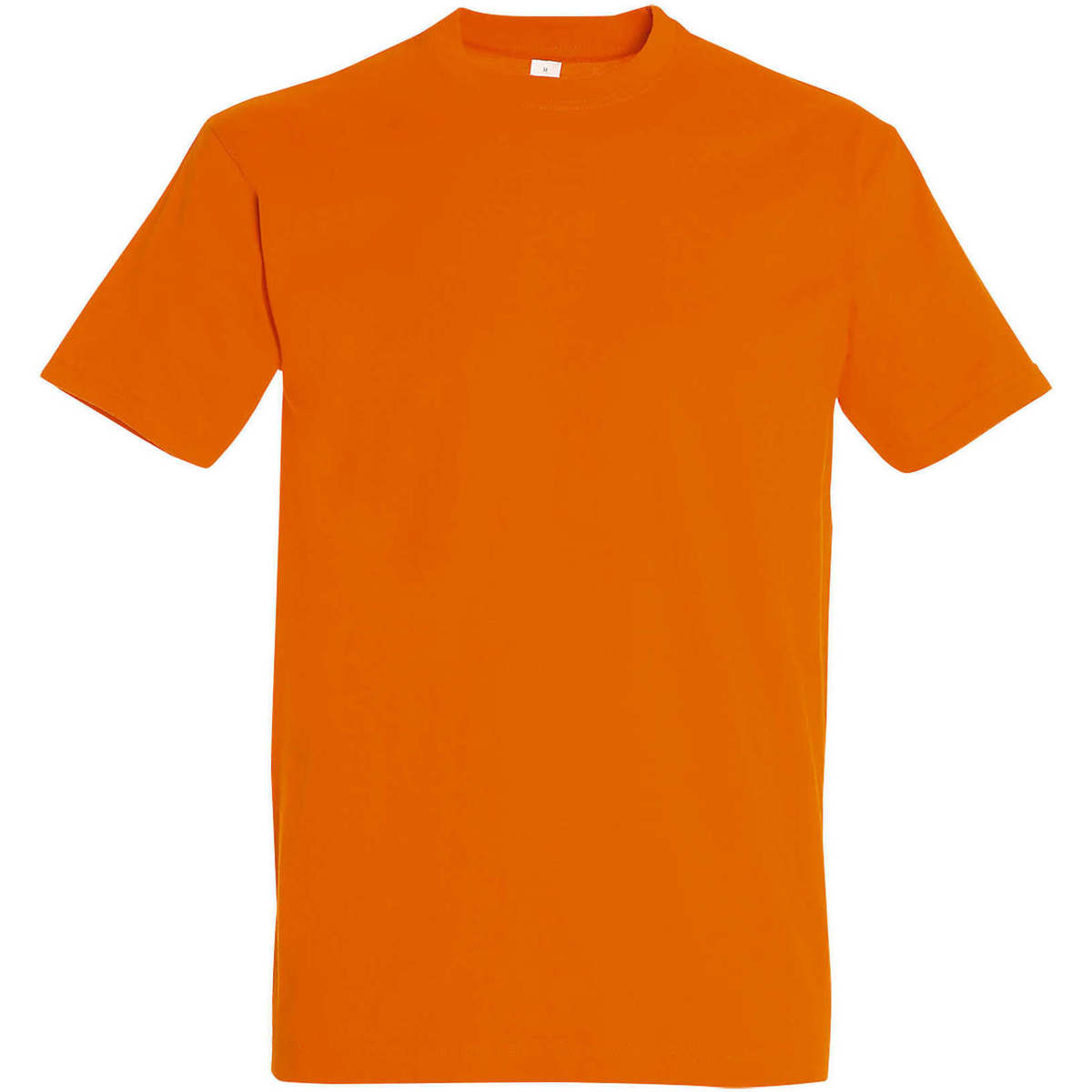 Textil Mulher T-Shirt mangas curtas Sols IMPERIAL camiseta color Naranja-100% algodón Laranja