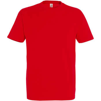 Textil Mulher T-Shirt mangas curtas Sols IMPERIAL camiseta color Rojo Rojo