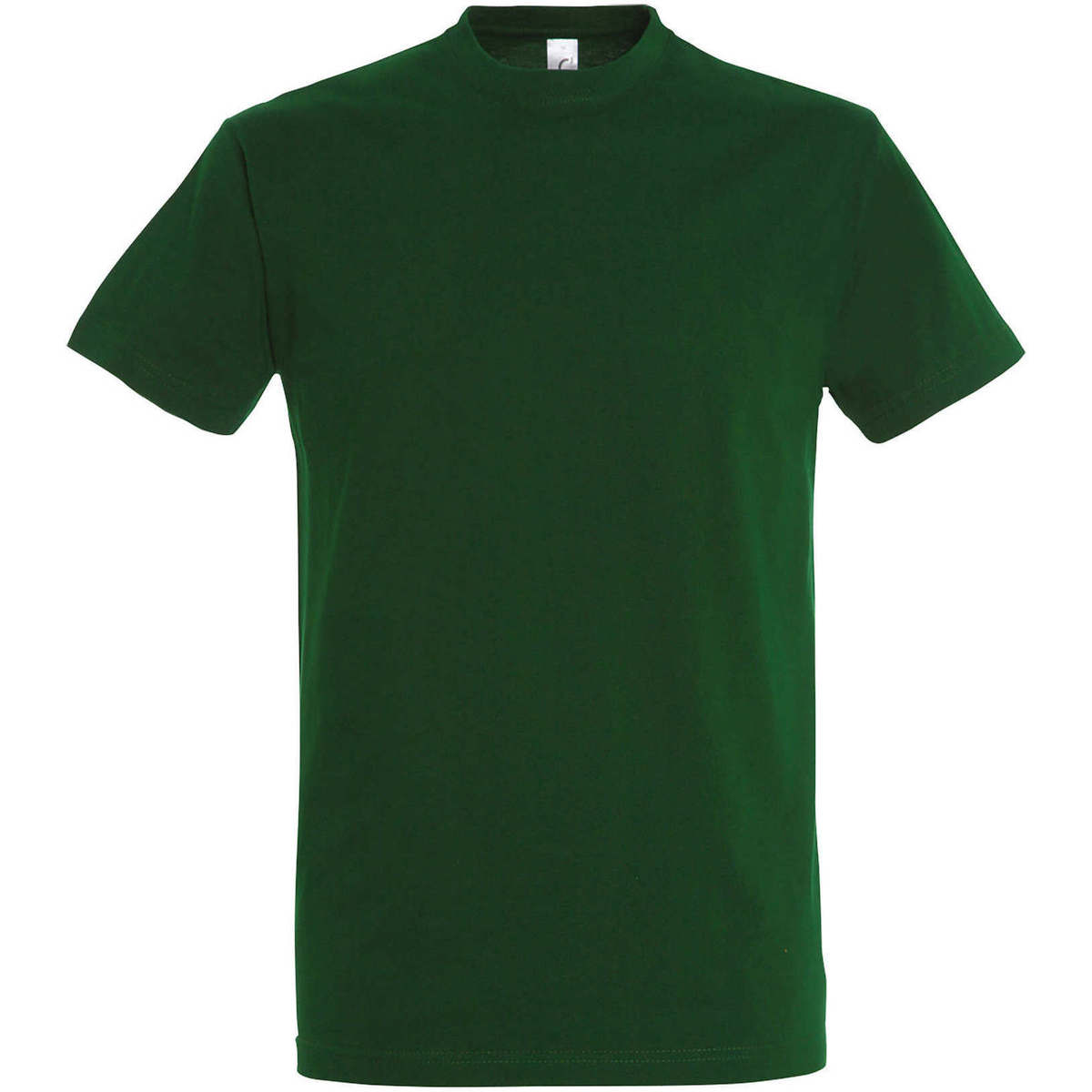 Textil Mulher T-Shirt mangas curtas Sols IMPERIAL camiseta color Verde Botella Verde