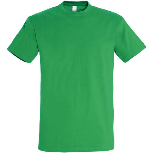Textil Mulher T-Shirt mangas curtas Sols IMPERIAL camiseta color Verde Pradera Verde