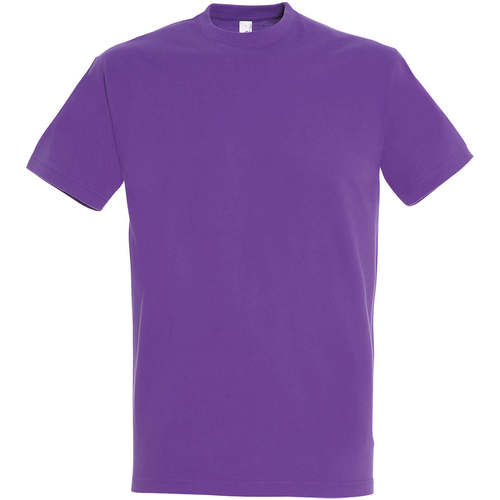 Textil Mulher Polos mangas curta Sols IMPERIAL camiseta color Morado Claro Violeta