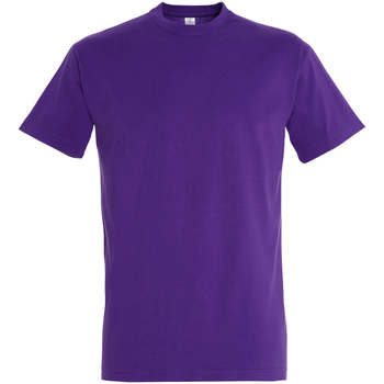 Textil Mulher Brett & Sons Sols IMPERIAL camiseta color Morado Oscuro Violeta