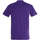 Textil Mulher T-Shirt black mangas curtas Sols IMPERIAL camiseta color Morado Oscuro Violeta