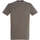 Textil Tee T-Shirt stylish mangas curtas Sols IMPERIAL camiseta color Zinc Cinza