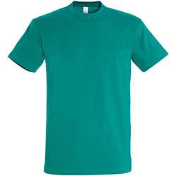 Textil Mulher Nae Vegan Shoes Sols IMPERIAL camiseta color Esmeralda Verde
