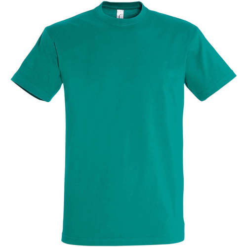 Textil Mulher T-Shirt mangas curtas Sols IMPERIAL camiseta color Esmeralda Verde