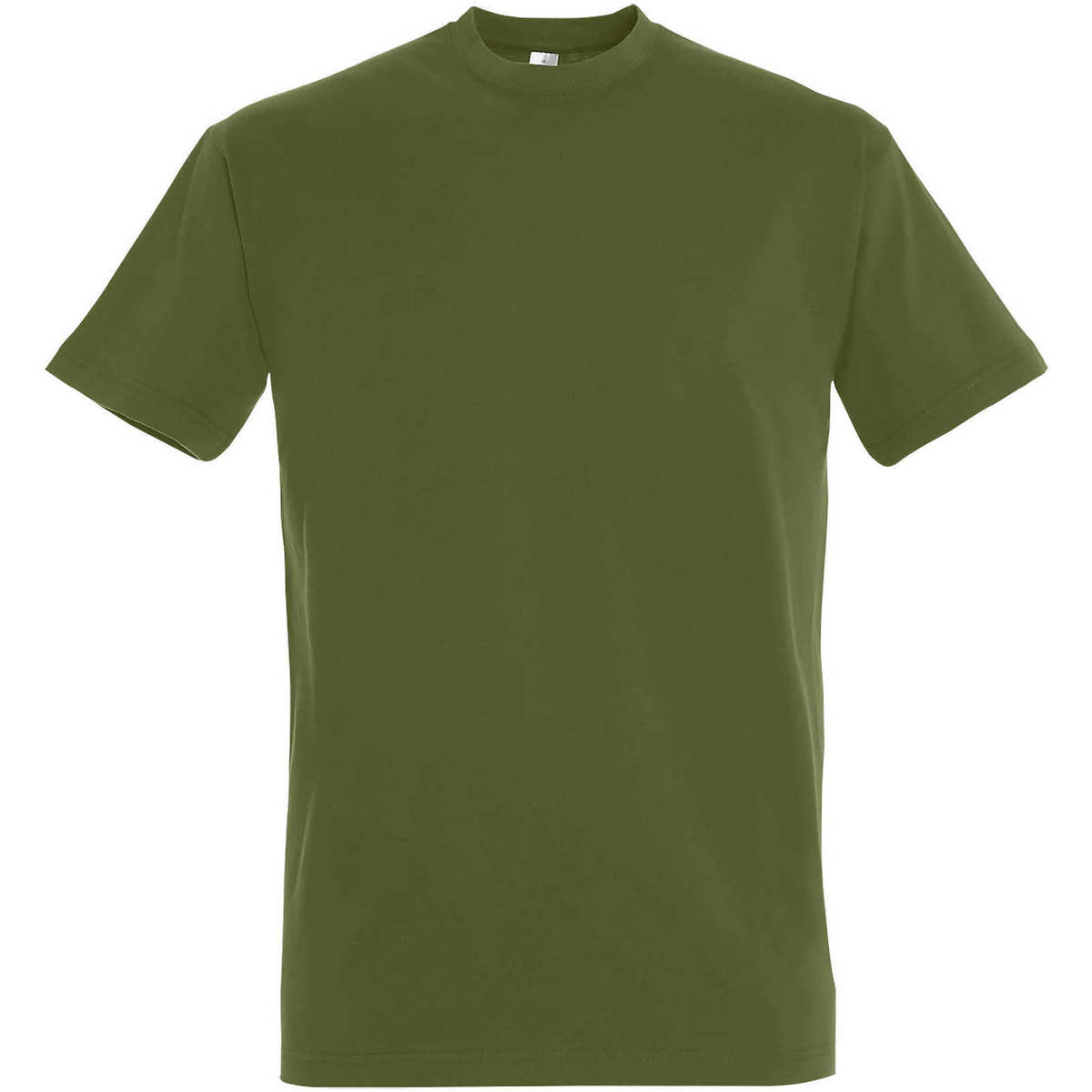 Textil Mulher T-Shirt mangas curtas Sols IMPERIAL camiseta color Caqui Oscuro Cáqui