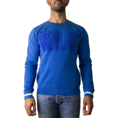 Textil Homem Sweats Replay M366721842 Azul