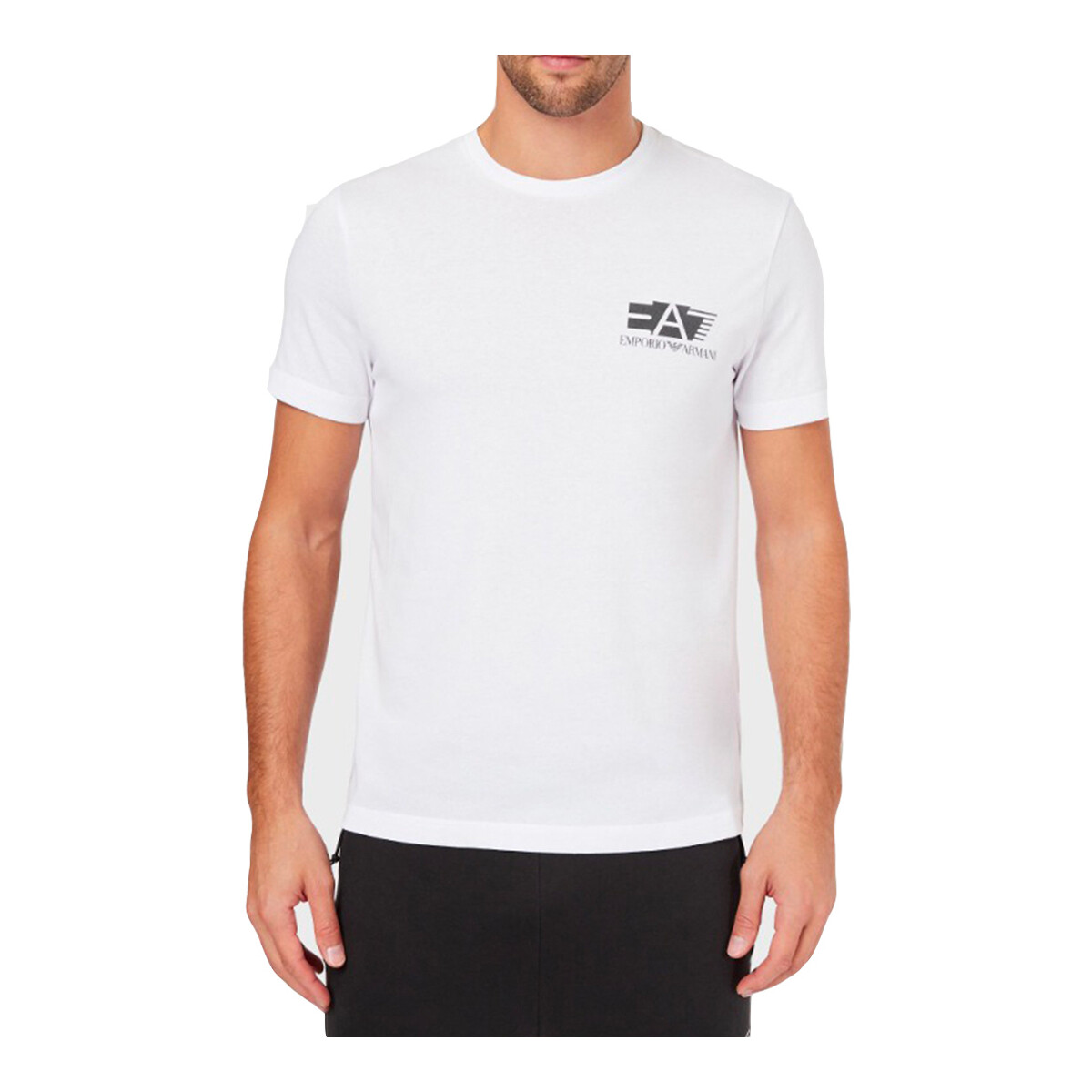 Textil Homem T-shirts e Pólos Emporio Armani EA7 3HPT29PJJ6Z Branco
