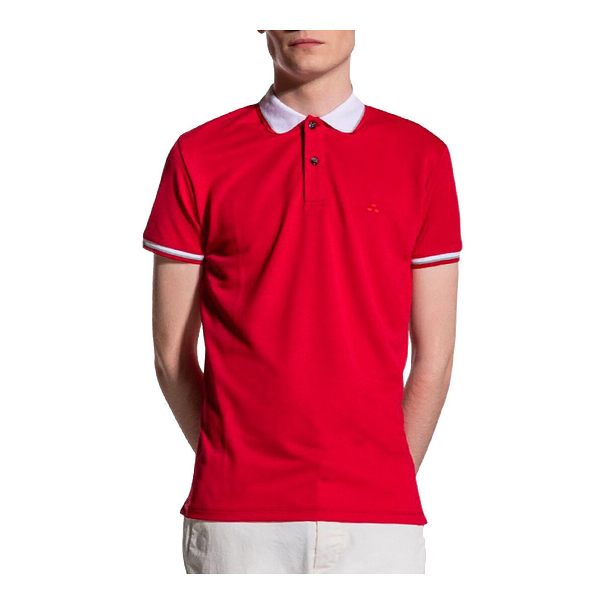 Textil Homem T-shirts e Pólos Peuterey PEU3522TEC Vermelho