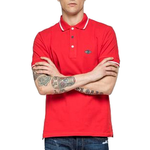 Textil Homem T-shirts e Pólos Replay M3685A20623 Vermelho
