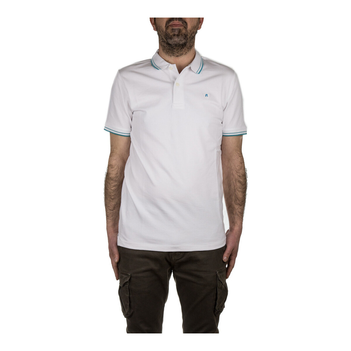 Textil Homem T-shirts e Pólos Replay M353621868 Branco