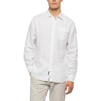 Textil Homem Camisas mangas comprida Replay M4913D81388N Branco