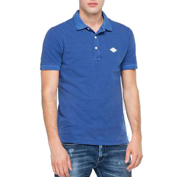 Textil Homem T-shirts e Pólos Replay 34329-19764 Azul