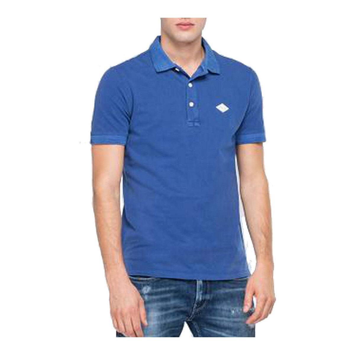 Textil Homem T-shirts e Pólos Replay M307022696G Azul