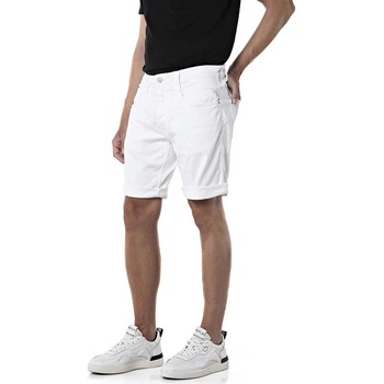 Textil Homem Shorts / Bermudas Replay 34624-20211 Branco