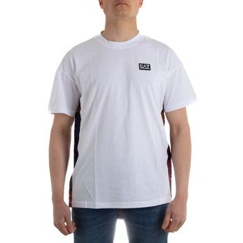 Textil Homem T-shirts e Pólos Șlapi EMPORIO ARMANI X3P783 XD327 00127 NaturaleA7 3KPT13PJ02Z Branco