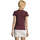 Textil Mulher T-Shirt mangas curtas Sols Camiseta IMPERIAL FIT color Oxblood Outros