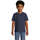 Textil Criança T-Shirt mangas curtas Sols Camista infantil color French Marino Azul