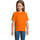 Textil Criança T-Shirt mangas curtas Sols Camista infantil color Naranja Laranja