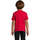 Textil Criança T-Shirt mangas curtas Sols Camista infantil color Rojo Vermelho