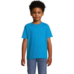 Textil Criança Critérios de referência e classificação Sols Camista infantil color Aqua Azul
