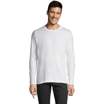 Textil Homem Sapatos & Richelieu Sols Camiseta manga larga Branco