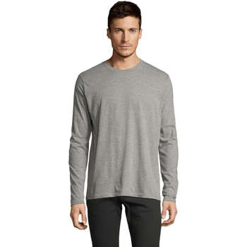 Textil Homem Emporio Armani EA7 Sols Camiseta manga larga Cinza