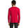 Textil Homem T-shirt mangas compridas Sols Camiseta manga larga Vermelho