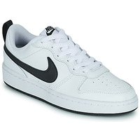Sapatos Criança Sapatilhas Nike NIKE COURT BOROUGH LOW 2 (GS) Branco / Preto