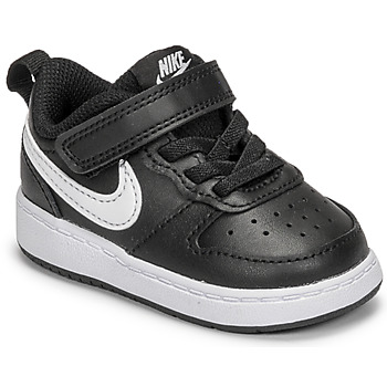 Sapatos Criança Sapatilhas Nike NIKE COURT BOROUGH LOW 2 (TDV) Preto / Branco