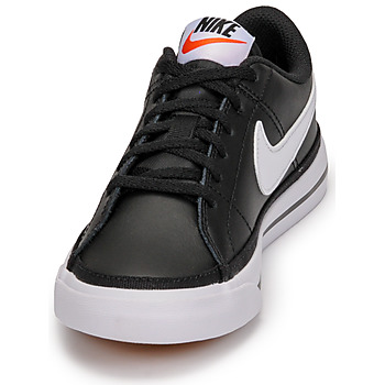 Nike NIKE COURT LEGACY (GS) Preto / Branco