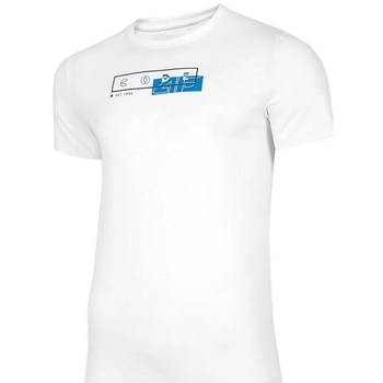 Textil Homem T-Shirt HAIDEN curtas 4F TSM021 Branco