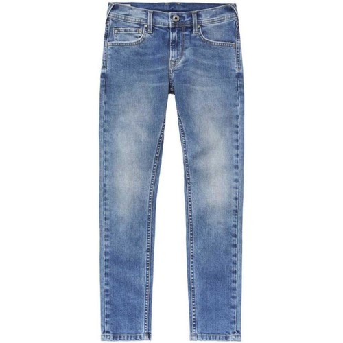 Textil Rapaz Calças de ganga Pepe water jeans  Azul