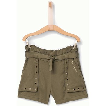 Textil Rapariga Shorts / Bermudas Ikks  Verde