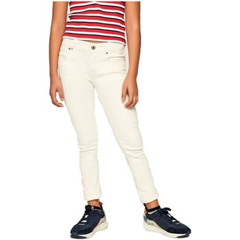 Textil Rapariga Calças de ganga Pepe jeans  Branco