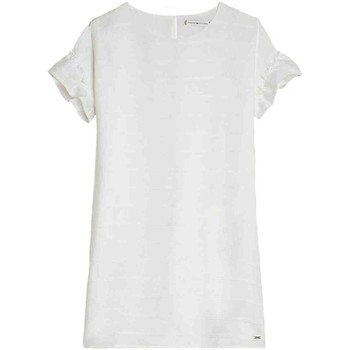 Textil Rapariga Vestidos Tommy Hilfiger  Branco