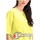 Textil Mulher T-Shirt mangas curtas Champion  Amarelo