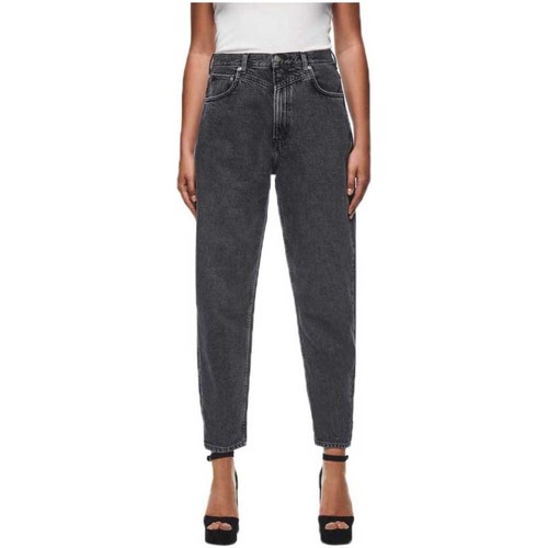 Textil Mulher Citizens of Humanity distressed-finish straight-leg jeans Pepe jeans  Preto